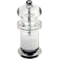 Click for a bigger picture.GenWare Clear Salt/Pepper Grinder 14cm