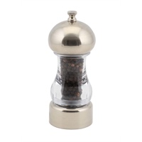 Click for a bigger picture.GenWare Chrome Top Salt/Pepper Grinder 14cm