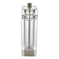 Click for a bigger picture.GenWare Clear Square Salt/Pepper Grinder 15cm