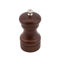 Click for a bigger picture.Genware Dark Wood Salt Or Pepper Grinder 10cm