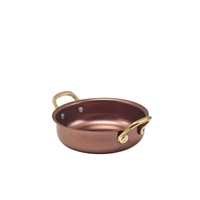 Click for a bigger picture.GenWare Copper Vintage Steel Round Dish 13.5 x 3.75cm