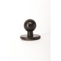 Click for a bigger picture.Stud Button For Chef Jacket - Black (Pk 12)
