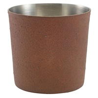 Click for a bigger picture.GenWare Rust Effect Serving Cup 8.5 x 8.5cm