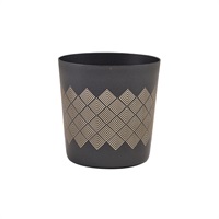 Click for a bigger picture.GenWare Metallic Black Diamond Serving Cup 8.5 x 8.5cm