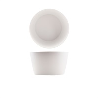 Click for a bigger picture.GenWare Melamine White Tableau Conical Buffet Bowl 26.5 x 15cm