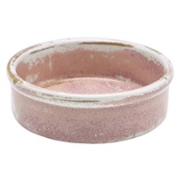 Click for a bigger picture.Terra Porcelain Rose Tapas Dish 10cm