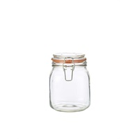 Click for a bigger picture.Genware Glass Terrine Jar 1L