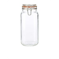 Click for a bigger picture.Genware Glass Terrine Jar 2L