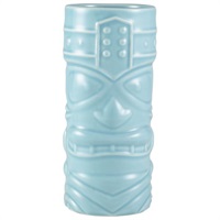 Click for a bigger picture.Genware Blue Tiki Mug 40cl/14oz