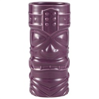 Click for a bigger picture.Genware Purple Tiki Mug 40cl/14oz