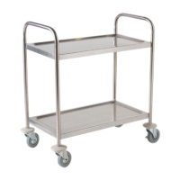 Click for a bigger picture.S/St. Trolley 85.5L X 53.5W X 93.3H-2 Shelves