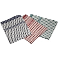 Click for a bigger picture.Cotton Check Towel 46X69cm 10Pcs Mix Colours