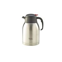 Click for a bigger picture.Tea Inscribed St/St Vacuum Jug 2.0L