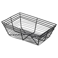 Click for a bigger picture.Wire Basket  Rectangular 23 x 15 x 7.5cm