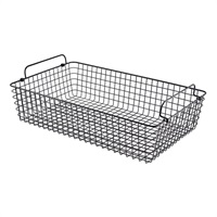 Click for a bigger picture.Black Wire Display Basket GN 1/1