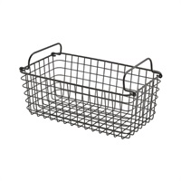 Click for a bigger picture.Black Wire Display Basket GN1/3