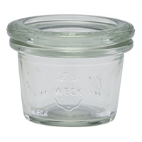 Click for a bigger picture.WECK Mini Jar 3.5cl/ 1.25oz