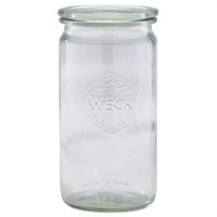Click for a bigger picture.WECK Cylindrical Jar 34cl/ 12oz 6cm (Dia)