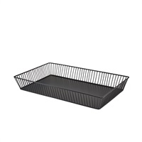 Click for a bigger picture.GenWare Black Wire Display Basket GN 1/1
