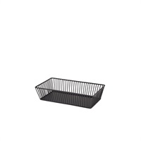 Click for a bigger picture.GenWare Black Wire Display Basket GN 1/3