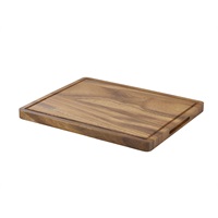 Click for a bigger picture.Genware Acacia Wood Serving Board GN 1/2