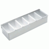 GenWare 6 Part Stainless Steel Condiment Holder