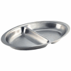 Click here for more details of the GenWare Stainless Steel Two Division Oval Banqueting Dish 50cm/20"