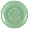 Click here for more details of the Genware Porcelain Green Saucer 12cm/4.75"