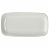 Genware Porcelain Rounded Rectangular Plate 29.5 x 15cm/11.5 x 6"