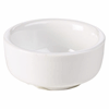 Genware Porcelain Butter Pat 6.5cm/  2.5"