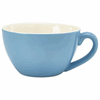 Click here for more details of the Genware Porcelain Blue Bowl Shaped Cup 34cl/12oz