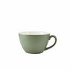 GenWare Porcelain Matt Sage Bowl Shaped Cup 34cl/12oz