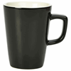 Click here for more details of the Genware Porcelain Black Latte Mug 34cl/ 12oz