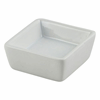 Genware Porcelain Square Dish 6.4 x 2.5cm/ 2.5 x 1"