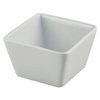 Genware Porcelain Square Dish 8.5 x 5.5cm/ 3.25 x 2.25"