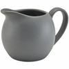 Click here for more details of the Genware Porcelain Matt Grey Jug 14cl/ 5oz