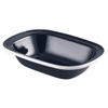 Click here for more details of the Enamel Pie Dish Black with White Rim 18cm