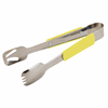 Genware Plastic Handle Buffet Tongs Yellow