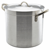 Click here for more details of the Aluminium Deep Stockpot With Lid 21Litre