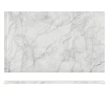 White Marble Agra Melamine GN1/1 Slab 53 x 32.5cm