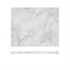 Click here for more details of the White Marble Agra Melamine GN1/2 Slab 32.5 x 26.5cm