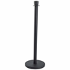 Genware Black Barrier Post