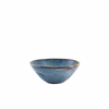 Terra Porcelain Aqua Blue Organic Bowl 16.5cm