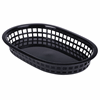 Fast Food Basket Black 27.5 x 17.5cm