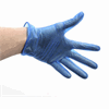 Click here for more details of the Blue Lightly Powdered Vinyl Gloves Med (100)
