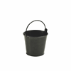Click here for more details of the Galvanised Steel Serving Bucket 10cm Dia Black