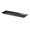 Black Melamine Platter GN 2/4 Size 53X17.5cm
