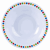 Click here for more details of the Genware Melamine 6" Bowl- Coloured Circles
