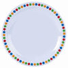 Click here for more details of the GenWare Melamine Coloured Circles Plate 16cm/ 6.25"