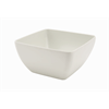 Click here for more details of the White Melamine Curved Square Bowl 12.5cm